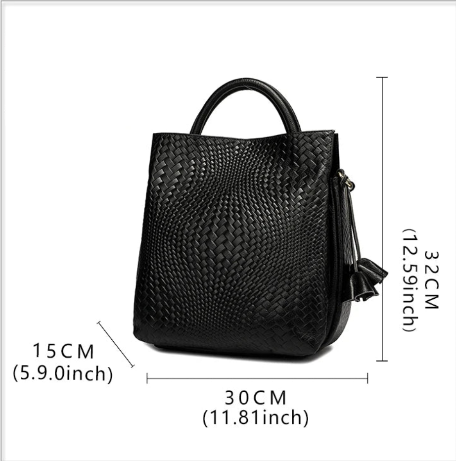 Sac Cabas Luxe Élégant Embrace en Cuir