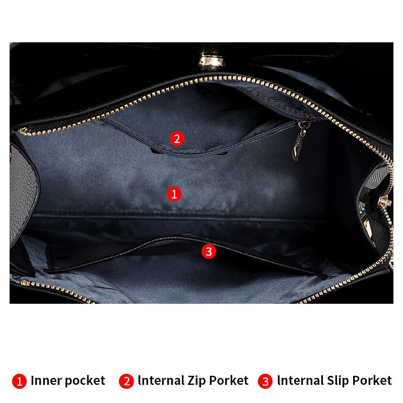 Fandeir Sac Élégant en Cuir Véritable
