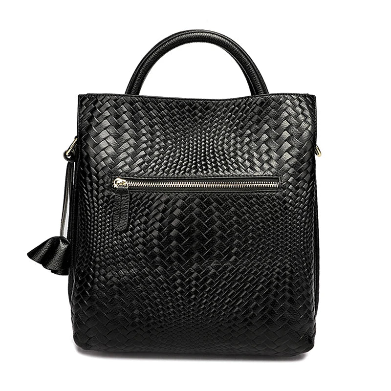Sac Cabas Luxe Élégant Embrace en Cuir