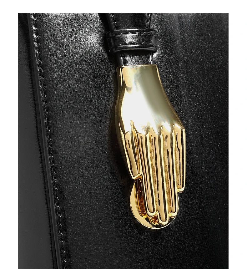 Sac à Main Lumineux en Cuir