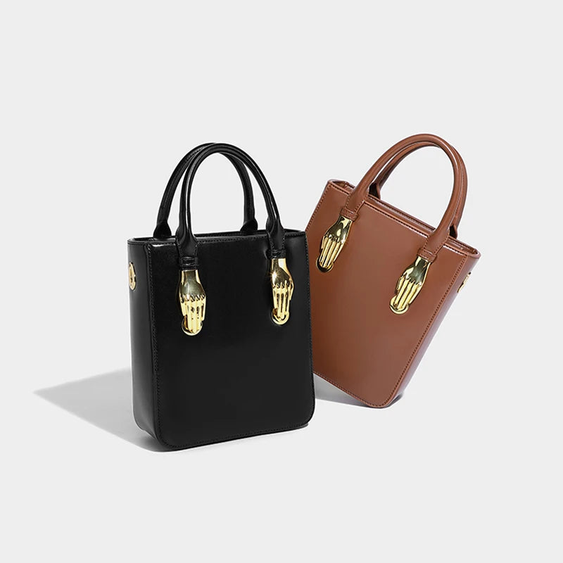 Sac à Main Lumineux en Cuir