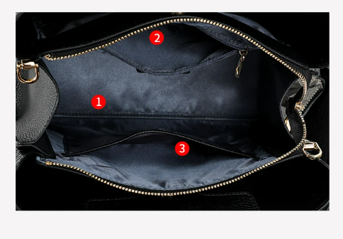 Fandeir Sac Élégant en Cuir Véritable