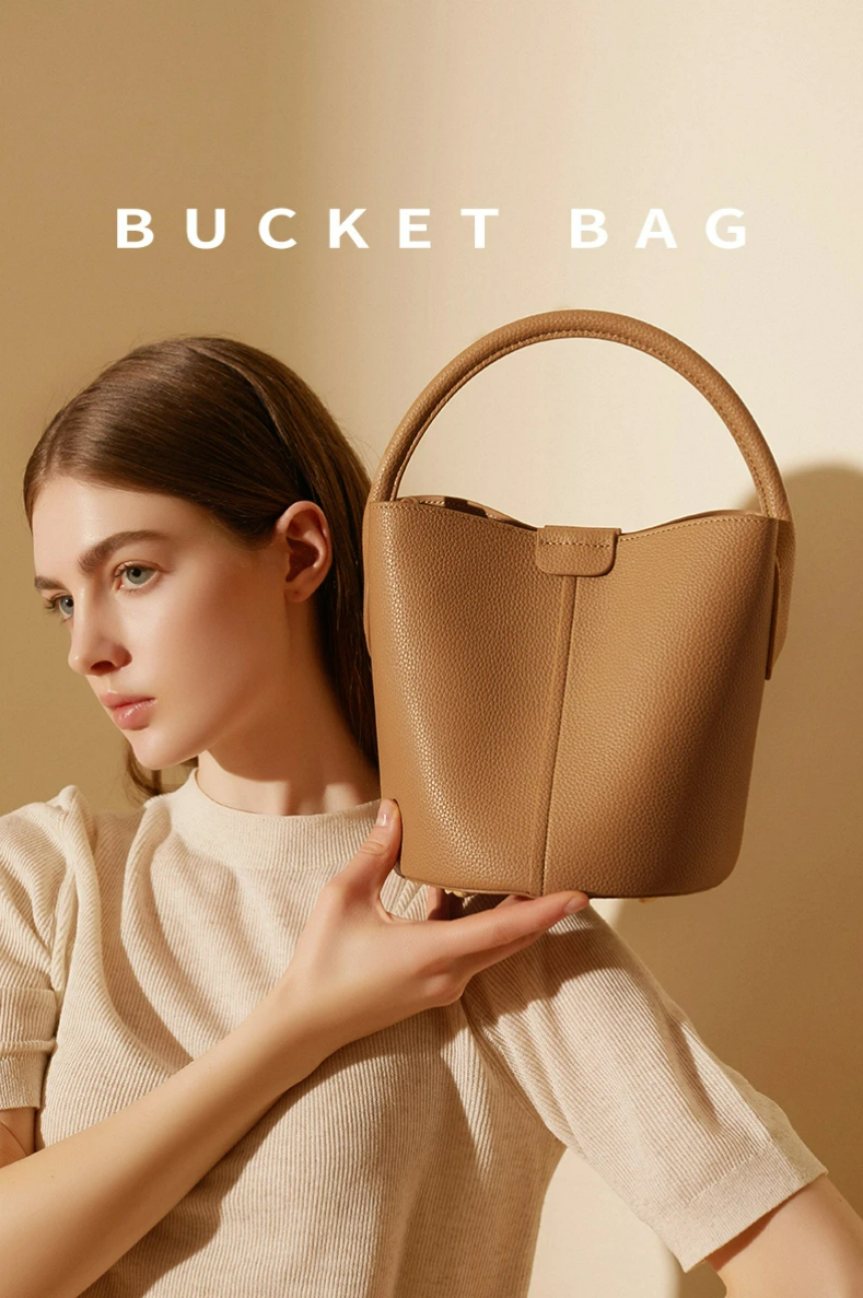 Toixen Sac à Main Classique en Cuir