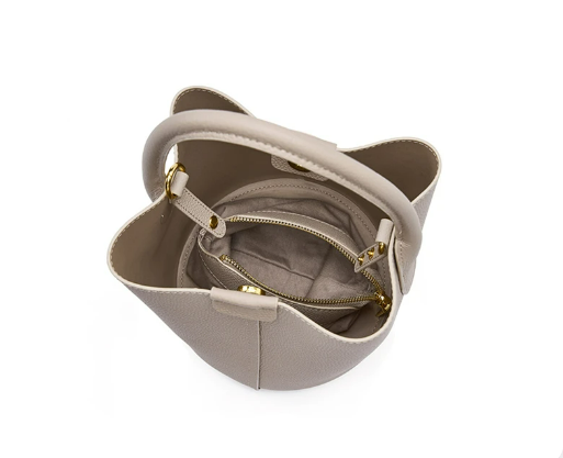 Toixen Sac à Main Classique en Cuir