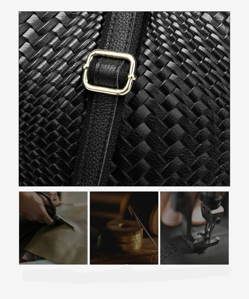 Sac Cabas Luxe Élégant Embrace en Cuir