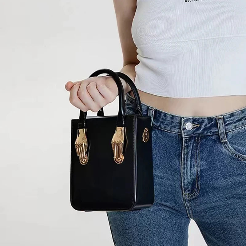 Sac à Main Lumineux en Cuir