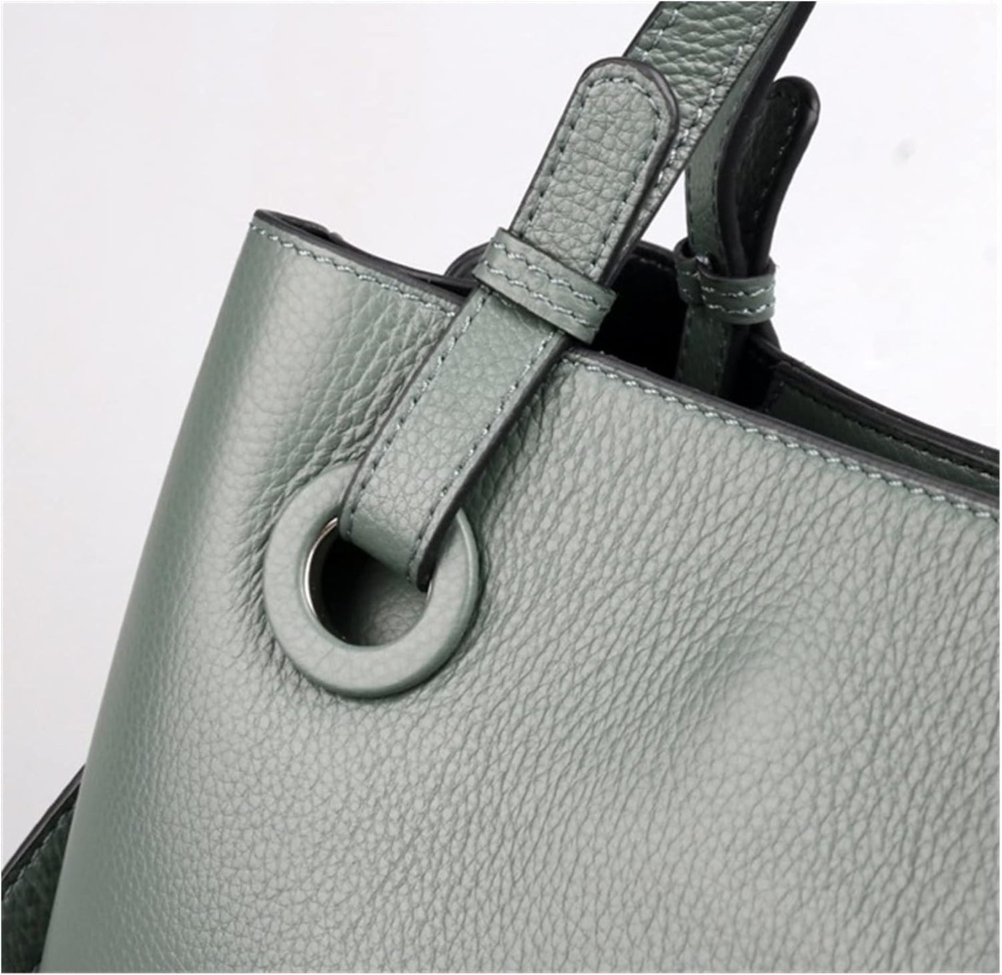 Timeless Vogue Sac à bandoulière en cuir véritable pour femme 2024