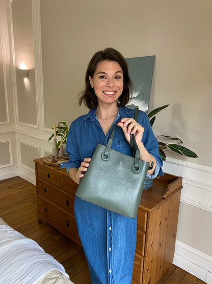 Timeless Vogue Sac à bandoulière en cuir véritable pour femme 2024