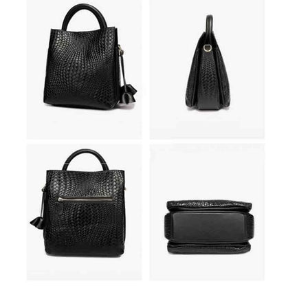 Sac Cabas Luxe Élégant Embrace en Cuir