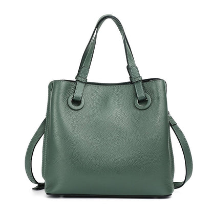 Timeless Vogue Sac à bandoulière en cuir véritable pour femme 2024