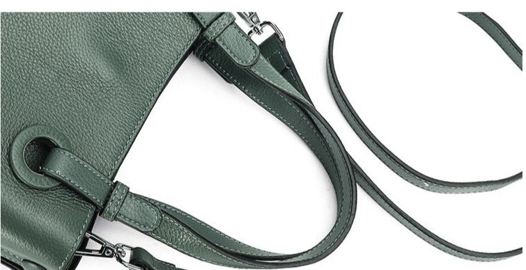 Timeless Vogue Sac à bandoulière en cuir véritable pour femme 2024