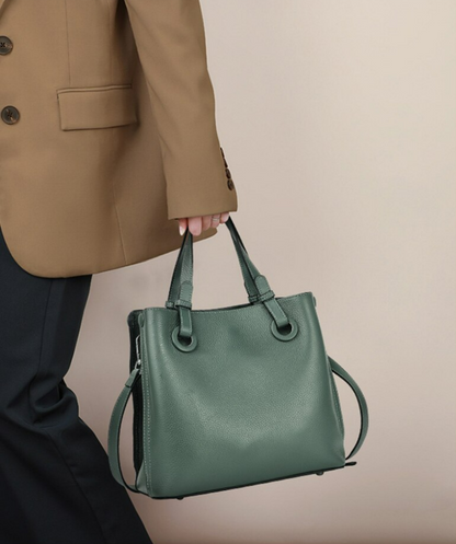 Timeless Vogue Sac à bandoulière en cuir véritable pour femme 2024