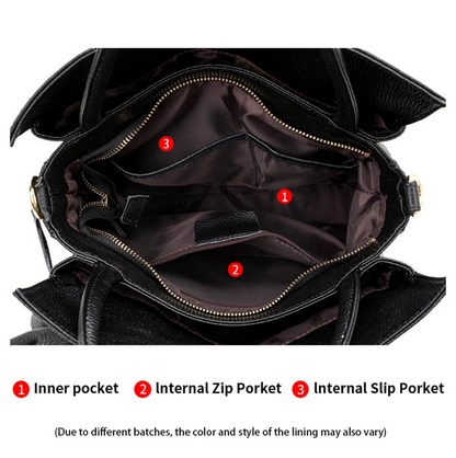 Sac Cabas Luxe Élégant Embrace en Cuir