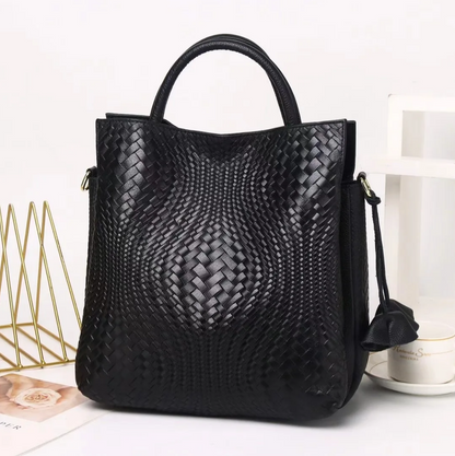 Sac Cabas Luxe Élégant Embrace en Cuir