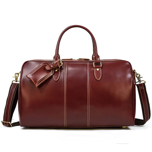 Vavas Sac de voyage en cuir - Weekender de luxe pour hommes et femmes